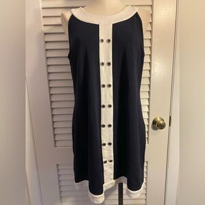 Navy “Michael by Michael Kors” Mod Shift Dress- Size 10
